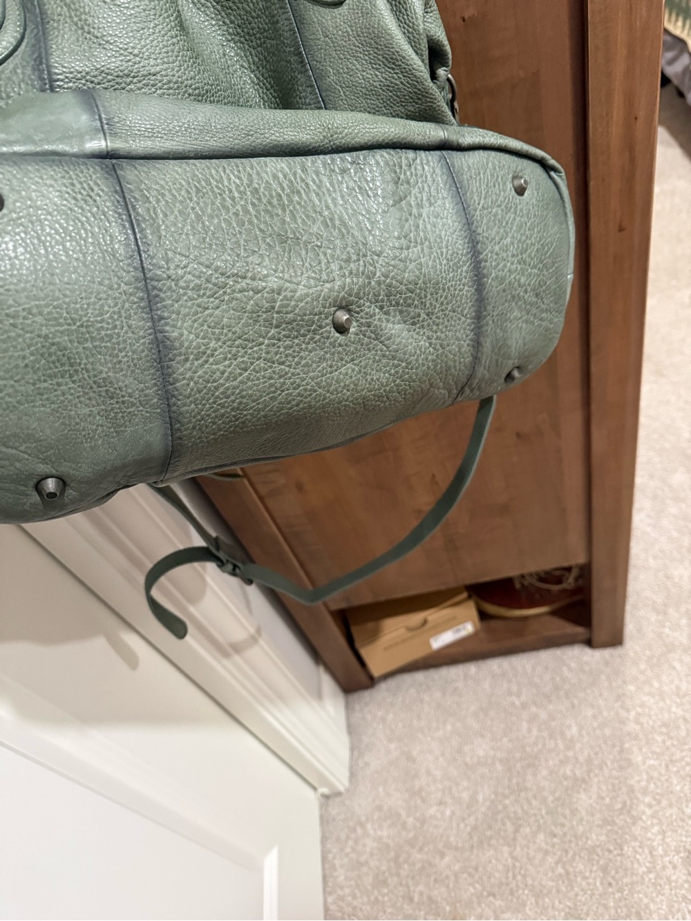 We the Free free people full size Emerson bag in secret sage read description - Picture 7 of 8